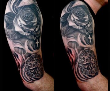 Black and Grey Tattoo Artist Manchester