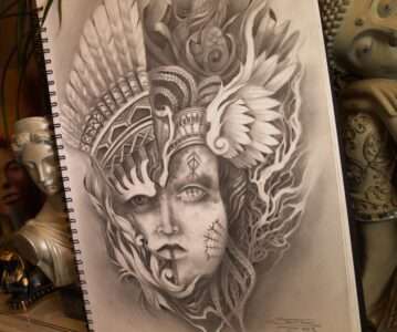 3D Mythology Tattoo Artist Manchester