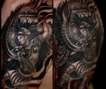 Manchester Angel Tattoo