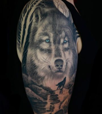 Wolf Tattoo Manchester